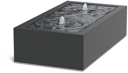 Watertafel Aluminium 150x80x40cm.