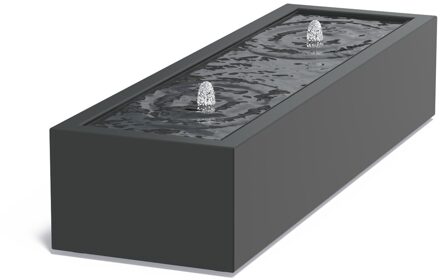 Watertafel Aluminium 200x60x40cm.