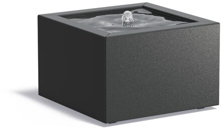 Watertafel Aluminium 60x60x40cm.