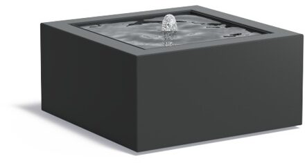 Watertafel aluminium 80x80x40 cm