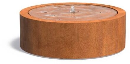 Watertafel cortenstaal 120x40 cm