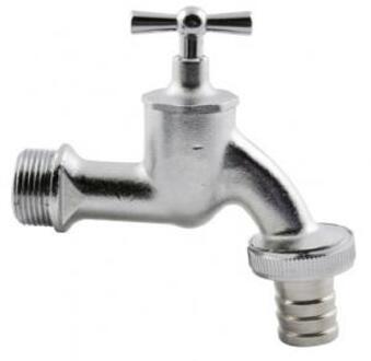 Waterton.nl Buitenkraan zware uitvoering 1/2" x 13mm