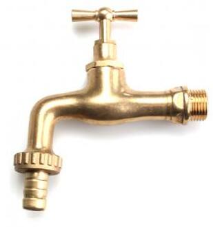 Waterton.nl Tapkraan Messing 1/2 Goud