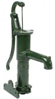 Waterton.nl Zwengelpomp met wandflens