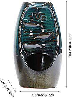 Waterval, Wierook Houder Voor Woonkamer Decoraties Aromatherapie Diffusers Waterval Wierookbrander Keramische Wierookhouder # Sr A klein