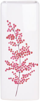 Waterverdamper radiator - 1x - wit - bessentak - kunststeen - 21 cm - luchtbevochtiger