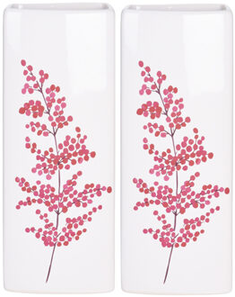 Waterverdamper radiator - 5x - wit - bessentak - kunststeen - 21 cm - luchtbevochtiger