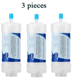 Waterzuiveraar Bidet Toiletbril Water Filter Roest Verwijderen Filter Sediment Cartridge Keuken Badkamer Kraan Filtratie Front 3 pieces2