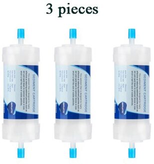 Waterzuiveraar Bidet Toiletbril Water Filter Roest Verwijderen Filter Sediment Cartridge Keuken Badkamer Kraan Filtratie Front 3 pieces4