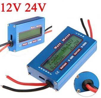 Watt Meter Power Volt Amp Test Rc Batterij Solar Wind Analyzer Digitale Lcd Stroom Energie Meter