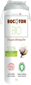 Wattenschijfjes Bocoton Organic Cotton Pads 80 st