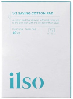 Wattenschijfjes Ilso 1/3 Saving Cotton Pad 40 st
