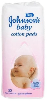 Wattenschijfjes Johnson's Baby Katoenen Pads 50 st