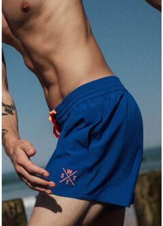 Watts Heren zwemshort r-coolz effen - maat S Blauw