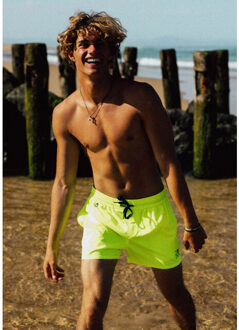 Watts Heren zwemshort r-coolz effen neon - maat M Groen