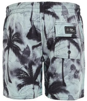 Watts Heren zwemshort rainbow palm print lichtblauw Veelkleurig - XXL
