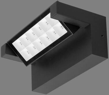 Wav LED buitenwandlamp met draaibare LEDs antraciet
