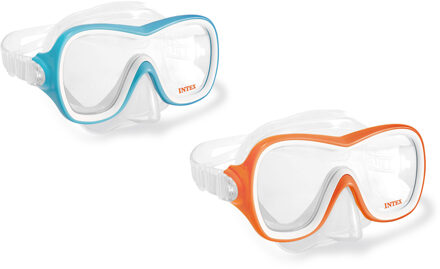 Wave Rider duikbril - Roze - Blauw - Oranje