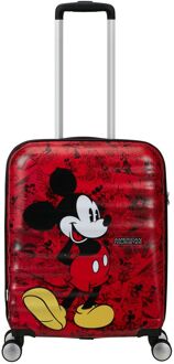 Wavebreaker Disney Spinner 55/20 TSA mickey comics red handbagage koffer Rood - H 55 x B 40 x D 20 cm