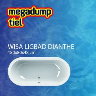 Wavedesign Ligbad Dianthe Wit 180X80X48 cm - Dianthe 180x80x48 Wit