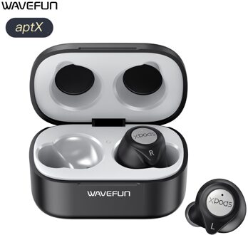Wavefun 3TS Bluetooth Oortelefoon Aptx Aac Hifi IPX7 Waterdichte CVC8.0 Draadloze Opladen Hoofdtelefoon BT5.0 Sport Boom Boom Bass