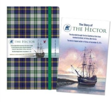 Waverley (L): Ship Hector Tartan Cloth Large Notebook
