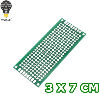 WAVGAT 3x7cm Double Side Prototype PCB diy Universal Printed Circuit Board