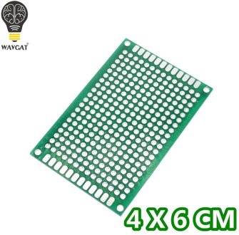 WAVGAT 4x6cm Double Side Prototype PCB diy Universal Printed Circuit Board