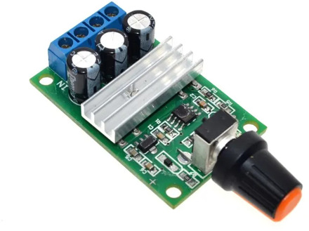 WAVGAT DC 6V 12V 24V 28VDC 3A 80W PWM Motor Speed Controller Regulator Adjustable