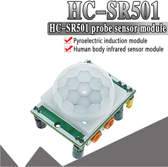 WAVGAT HC-SR501 Adjust Infrared IR Pyroelectric Infrared PIR module Motion Sensor Detector Module We are the manufacturer