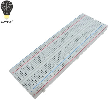 WAVGAT high quality Breadboard 830 Point Solderless PCB Bread Board MB-102 MB102 Test Develop DIY