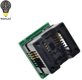 WAVGAT SOIC8 SOP8 to DIP8 Wide-body Seat Wide 200mil Programmer Adapter Socket Blue