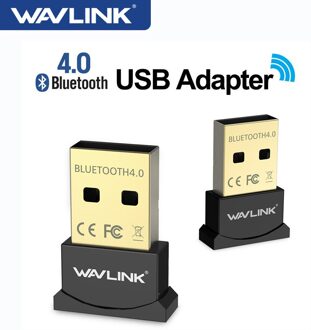 Wavlink Mini Usb Bluetooth Adapter V4.0 Dongle Lage Energie Usb Adapter Vergulde Plug & Play Micro Dongle Voor pc Laptop Desktop