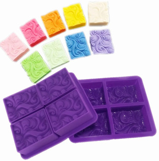 Wavy Clouds Handmade Soap Mold Silicone Mold Ocean Waves Swirl Cake Baking Molds Cold Process Soap Making Molds Craft Art Molds