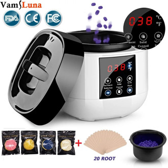 Wax Warmer Machine With 4*100g Hair Removal Wax Bean For Depilation Body Depilatory In Beauty Salon - Chauffe Cire