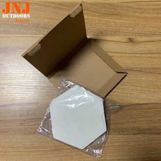 Waxless Transparante Hexagon Surfboard Deck Traction Pad 20Pcs Een Doos 20stk a zak