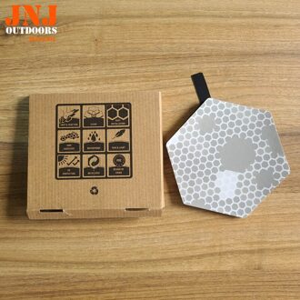 Waxless Transparante Hexagon Surfboard Deck Traction Pad 20Pcs Een Doos camo 20stk