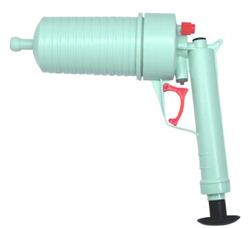 Wc Bagger Cleaner Air Krachtige Pomp Verstopt Remover Manual Sink Opener Badkamer Accessoires Licht Groen