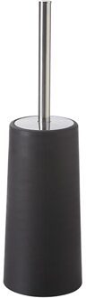 Wc Borstel Houder Set Met Handvat & Deksel Toilet Cleaner Holder Kantoor zwart