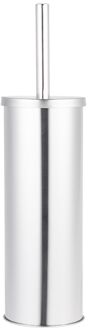 Wc-borstel Met Houder - Rvs - Vrijstaand - Chroom Gepolijst