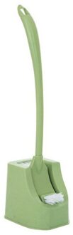 Wc Borstel Set Sterke Haren Goede Grip Compact Lange Handvat Borstel Zware Base Duurzaam Thuis Badkamer Cleaning Tools groen