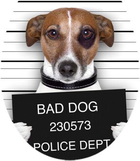 Wc-bril Bad Dog - Duroplast - Softclose - Verstelbaar - Met Hondenprint