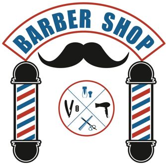 Wc-bril Barber - Duroplast - Softclose - Verstelbaar - Met Barberprint