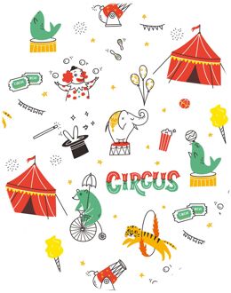 Wc-bril Circus - Duroplast - Softclose - Verstelbaar - Met Circusprint