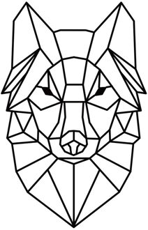 Wc-bril - Duroplast - D-vorm - Softclose - Verstelbaar - Quick Release - Met Wolvenprint