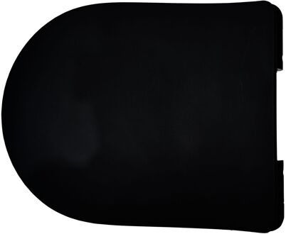 Wc-bril - Duroplast - D-vorm - Softclose - Verstelbaar - Quick Release - Zwart