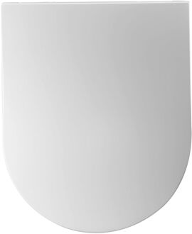 Wc-bril Murano - Duroplast - D-vorm - Softclose - Verstelbaar - Quick Release - Wit