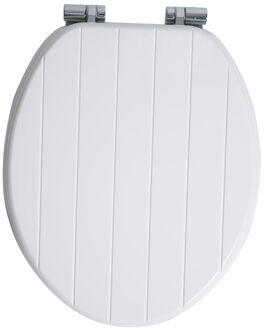 Wc-bril Painting - Mdf - Softclose - Verstelbaar - Wit