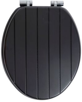 Wc-bril Painting - Mdf - Softclose - Verstelbaar - Zwart
