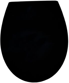 Wc-bril Pp Zwart - Duroplast - Softclose - Verstelbaar - Quick Release - Zwart